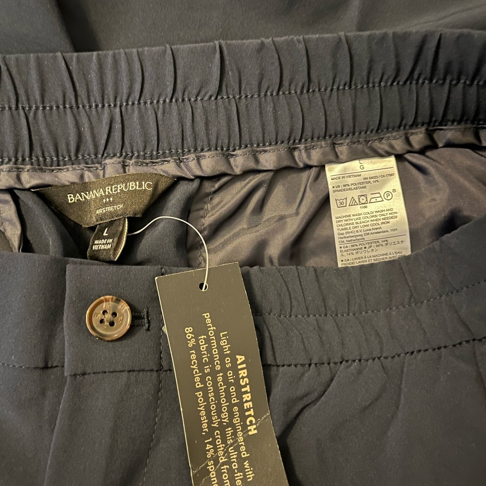 Banana Republic Navy AirStretch Pants Women’s NWT